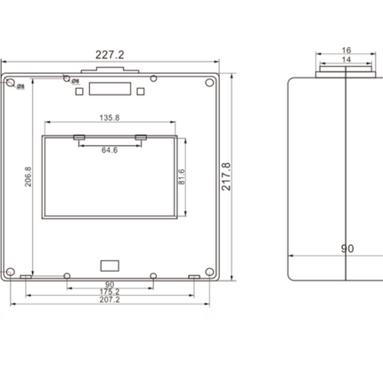 FPT-135 1500/5A 5P35 5VA, Protection Class CT, 1500/5A, Class 5P35 5VA, 135 x 81mm Aperture