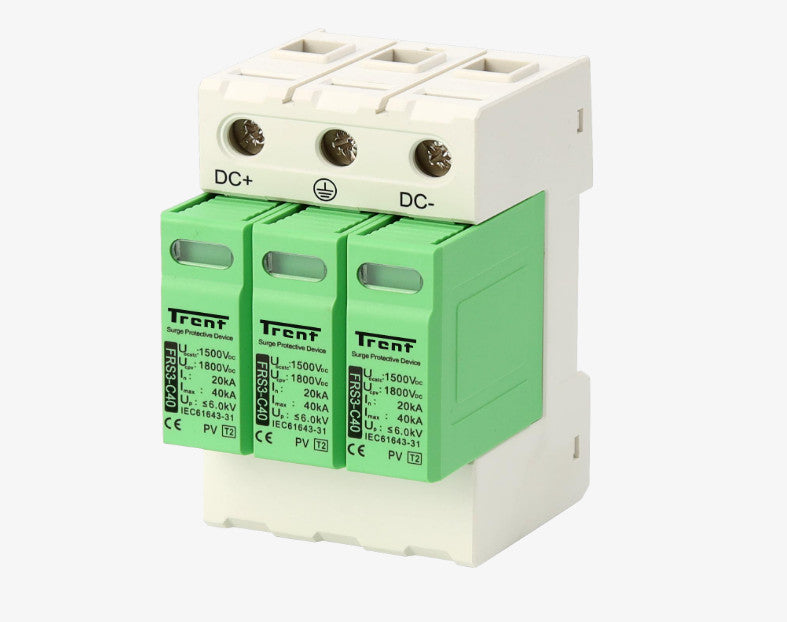 FRS3-C40-1200R-T2, 1200VDC Surge Protection Device for Photovoltaic Systems, Type 2 (CLass II) 40kA WITH REMOTE C/O CONTACTS