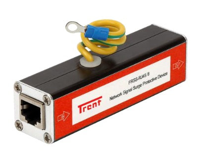 FRSS-RJ45/8AL, Surge Protection Device For RJ45 1Gb/s Ethernet & POE Devices 3 Pole , Un = 5VDC(Line)/48VDC(POE), Uc = 45VDC, 5kA per line @ Imax(8/20uS)(KA), -40 to +70 Deg C Operation, Nominal Discharge 5kA, Maximum Discharge 10kA