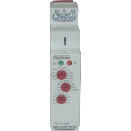 FRW8-01, Temperature Control Relay, Heat/Cool, 24 - 240VAC/DC, Din Rail Mount, 1 x SPST 16 Amp Relay, Includes PTC Probe for -15 to 45 Deg C Range