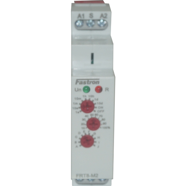 FRW8-01, Temperature Control Relay, Heat/Cool, 24 - 240VAC/DC, Din Rail Mount, 1 x SPST 16 Amp Relay, Includes PTC Probe for -15 to 45 Deg C Range