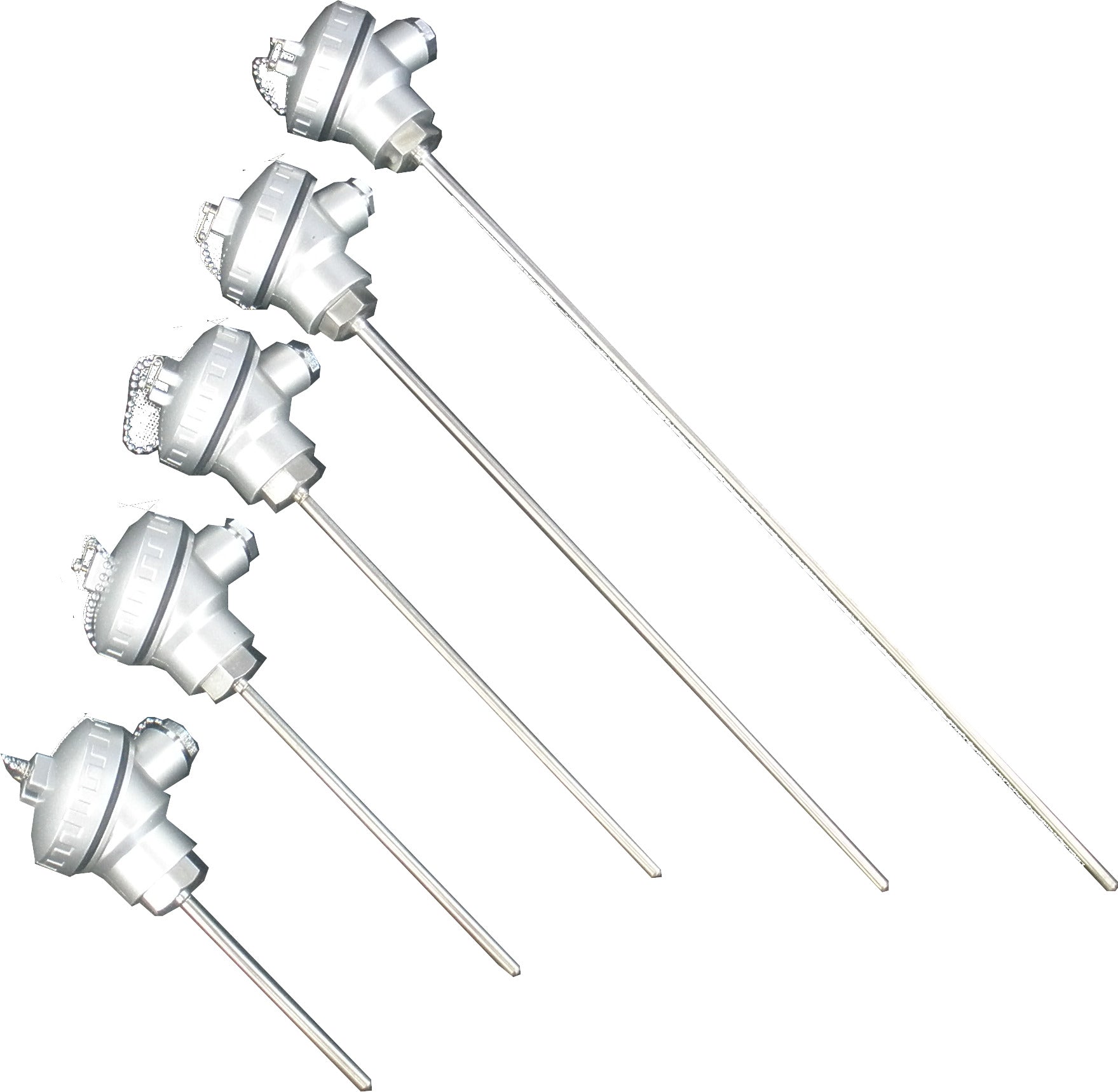 Type K Thermocouple MIMS Class A, Various Probe Lengths and Diameter w/ SMALL  Terminal Head, -20 to 500 Deg C, KSE(wire entry:M16x1.5, probe entry: G1/2'')