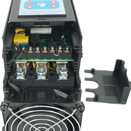 FTPS-3-400-50-420, SCR SCR Phase/Burst Controller, 400VAC 3 Wire (400V L-L, 230V L-N), 4-20/0-20mA/5K POT Input, 3 Phase, with In built Fuses, 40 Amps per Phase @ 50 Deg C