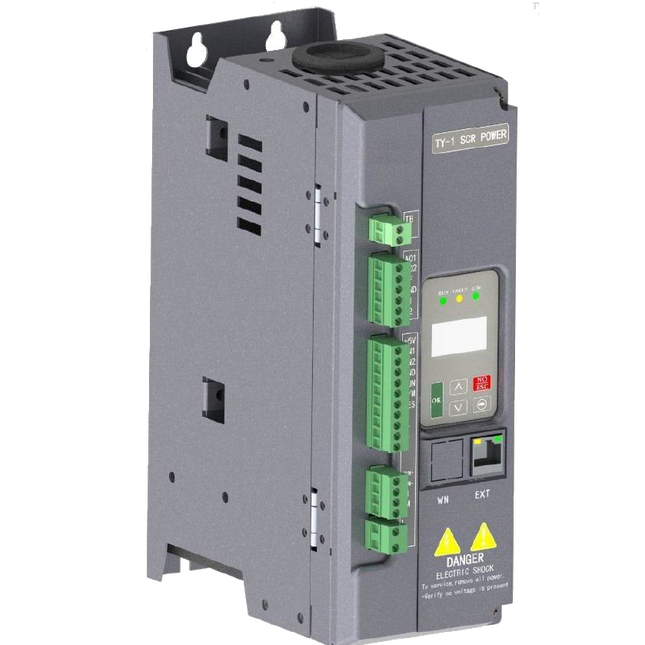 FY3-A20-V4-2-W0, Phase/Burst Controller for Primary Control of Transformer (Phase angle mode only), For 3 wire or 4 Wire loads, 400VAC, 15 Amps per Phase @ 50 Deg C, Modbus RTU
