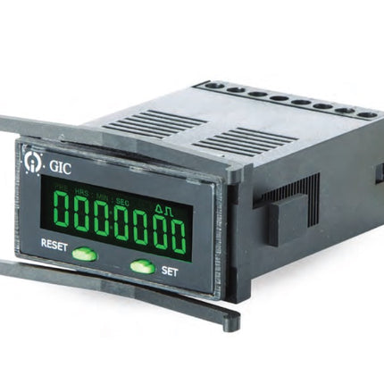 Z2301N0G1FT00, Totalizer/Counter or HOUR METER with Green Backlit Display 9-30VDC, Mosfet Output