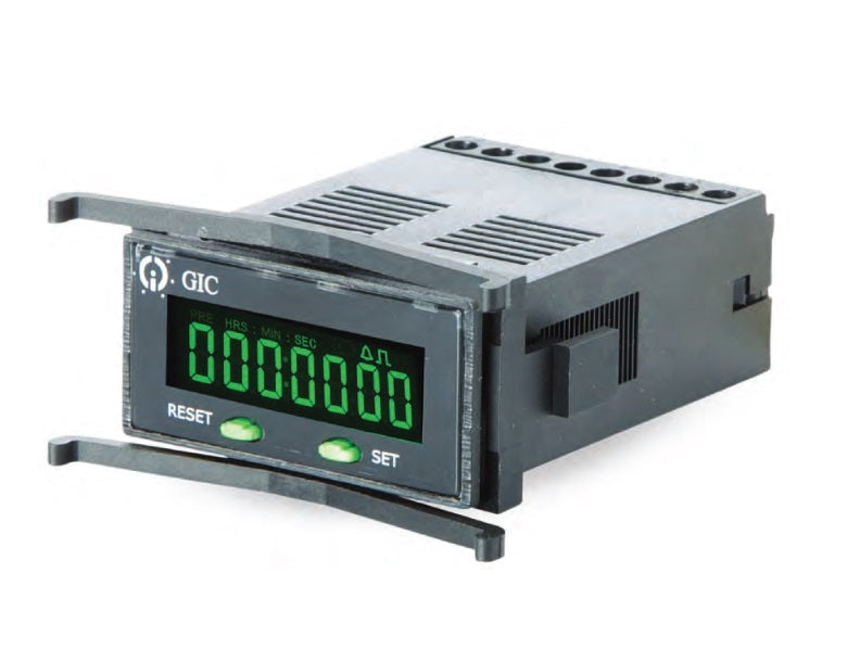 Z2221N0G2FT00, Totalizer/Counter or HOUR METER with Green Backlit Display 85-265VAC, Relay Output