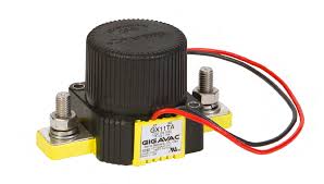 GX11LAC, Contactor SPST-NO, 150+ AMP, 12-800VDC, 240VAC Coil, 38cm Flying leads, SPST-NC Auxiliary Contact, IP67, IP69K