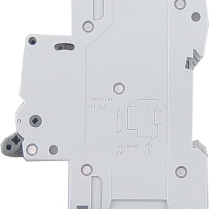 GYM10 3P C40, 3 Pole Miniature Circuit Breaker C Curve 40 Amp, 6kA, 400VAC