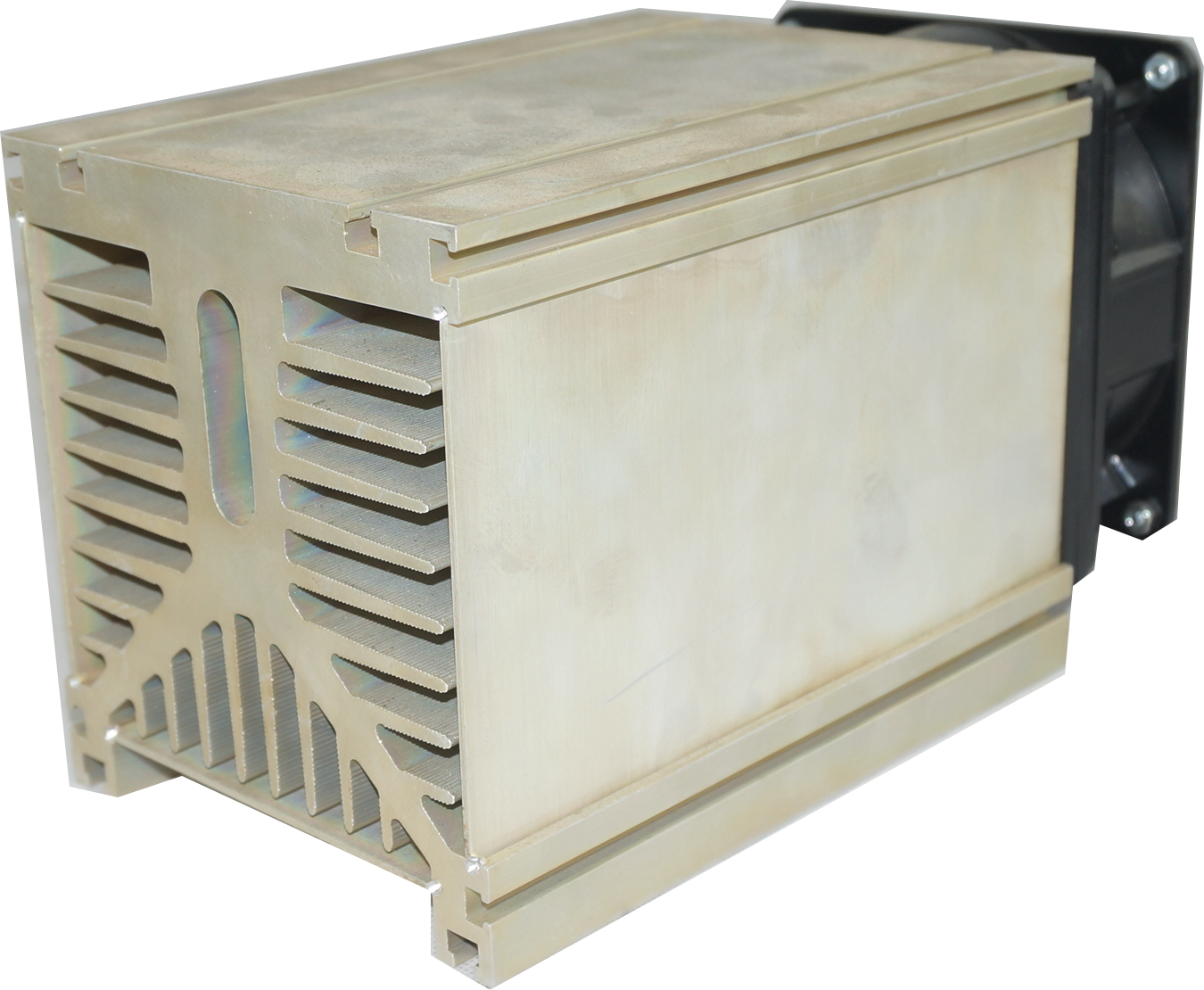 H31/120R Heatsink, Profile 136mm x 125mm x 120mm, Raw Finish