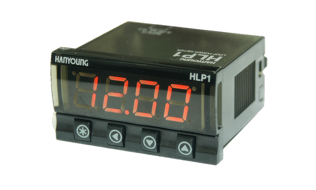 HLP1, Indicator, 48x24mm, Self Powered, 4-20mA Input, 4 Digit, -9999 to +9999 Display Range