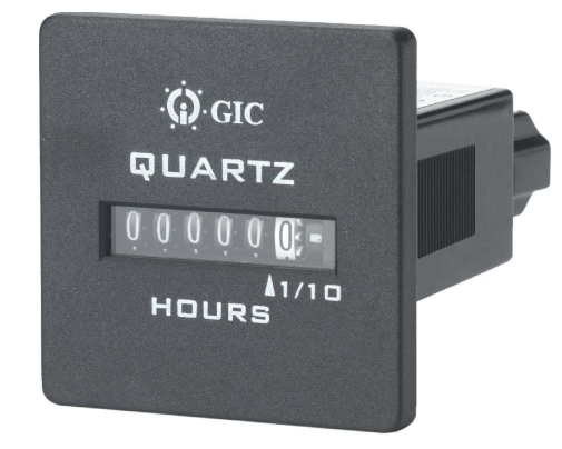 LA25F1 90-264VAC, Hours Run Meter 90-264VAC, 48x48mm Panel Mount