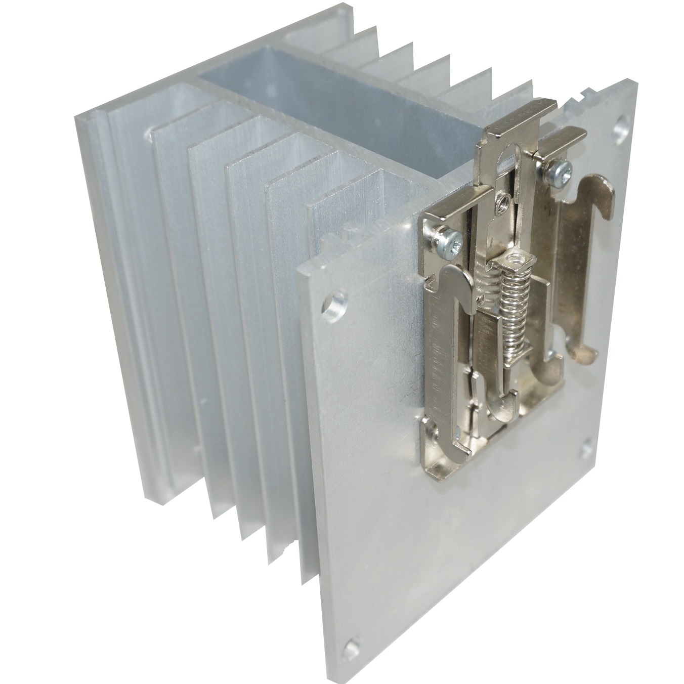 FTH6053ZD3 + HS212DR, Solid State Relay, and Heatsink Assembly, 3 Phase 3-32VDC Control, 20 Amp per phase @ 40 Deg C, 48-530VAC Load, LED Status Indicator, with IP20 Cover