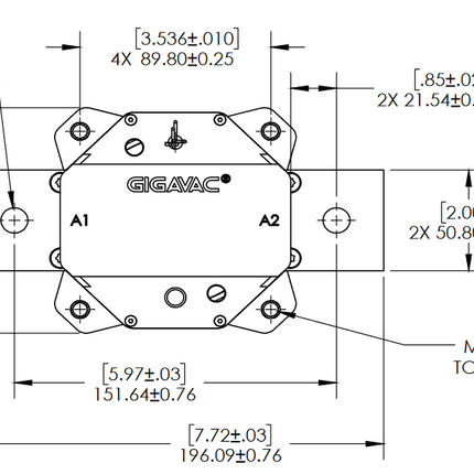 HX360BFB, Contactor SPST-NO 800 AMP, 1500VDC, 12VDC Coil, Molex 5 PIn Connector 39-01-4050, with SPDT Auxiliary Contact 3750 Cycles, IP67, IP69