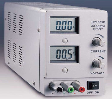 HY1803D, Laboratory Linear Power Supply Single Channel, 0-18VDC, 0-3Amp 230VAC Supply
