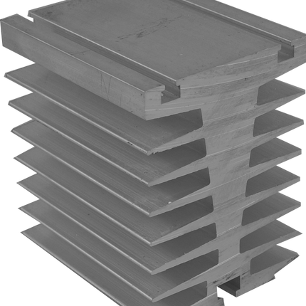 GFIN(H21) Heatsink, Full length  or cut to order Milled or Raw Finish
