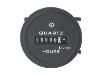 LD13F1 10-80VDC, Hours Run Meter 10-80VAC, 48mm ROUND Panel Mount