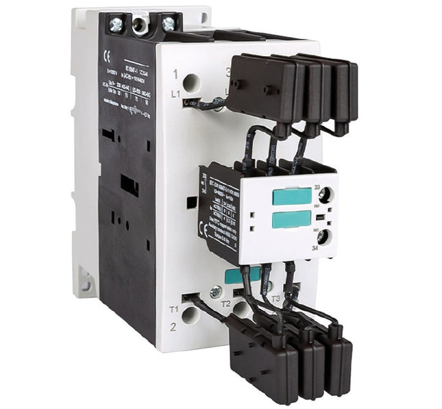 KCK25-10-230-50, Capacitor Duty Contactor 600VAC @ 25 kVar, 100,000 Operations, AC-6B