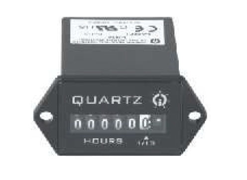 LC32F1 4-36VAC/DC, Hours Run Meter 90-264VAC, 37x24mm Panel Mount, with two Mounting Holes Bezel
