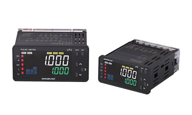 LP3-5A3RN, 96x48mm Frequncy/RPM Counter 0.1-50kHz, 0-1VDC / 4.5-24VDC Pulse Input, 85-265VAC supply