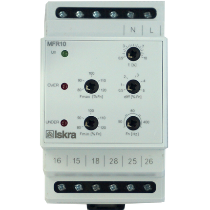 MFR 10 161-346VAC, Frequency Monitoring Relay