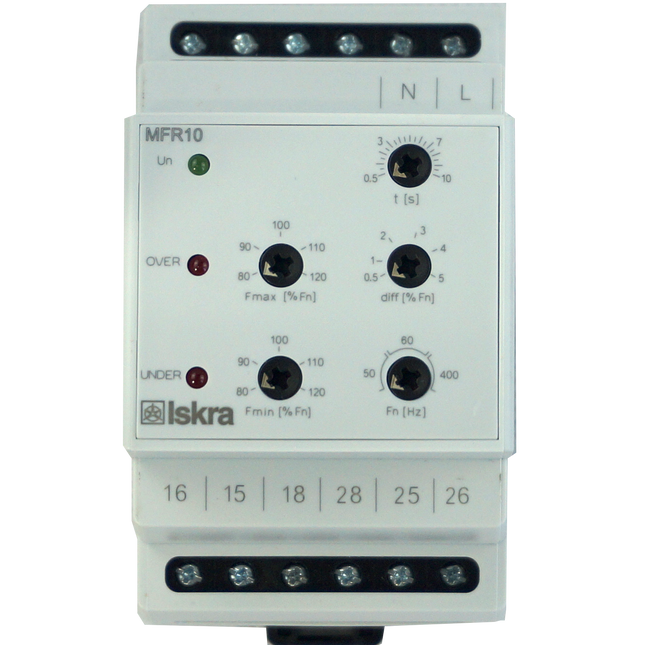 MFR 10 161-346VAC, Frequency Monitoring Relay