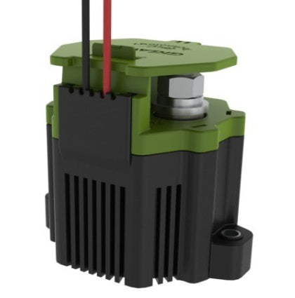 MX21CCB, Contactor SPST-NO 150 AMP, 12-48VDC, 24VDC Coil, 122cm Flying leads, with SPST-NO Auxiliary Contact Continuous Duty, IP67K, IP69, MIL-STD-810G