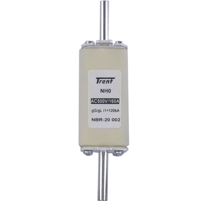 NBR-20 002 13-16A-500V-120kA-NH0, Semiconductor Type gG/gL Fuse, 16 Amp, 120kA, 500VAC, NH0, 125 x 46 x 29.5mm