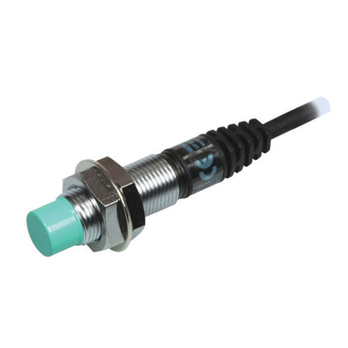 UP12RD-4NA-C, Inductive Proximity Sensor M12 Cylindrical Unshielded, 4mm Sensing Distance (0-3.2mm Set), 12-24VDC NPN Output, Normally Open NO, Connector Type