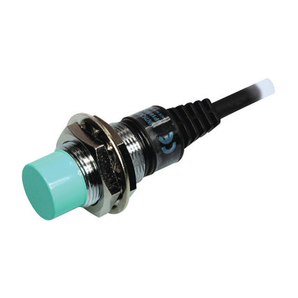 UP18RD-8NA-C, Inductive Proximity Sensor M18 Cylindrical Unshielded, 8mm Sensing Distance (0-6.4mm Set), 12-24VDC NPN Output, Normally Open NO, Connector Type