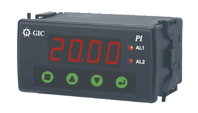PIB12C, 48x96mm, Panel Meter, Input 0-10V/4-20mA/RTD/Thermocouple, Digital Panel Meter, 2 x Alarm Outputs SPDT 5A @ 250VAC/24VDC (SPDT), Programmable Retransmission Output 0-20mA/4-20mA/0-10V/0-5V, 24VDC Sensor Supply, 85-270VAC/DC Supply, Modbus RS485