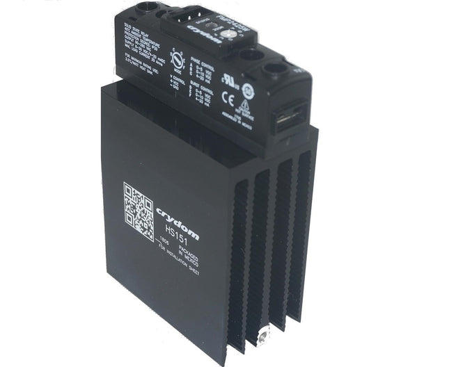 HS151DR-PMP2450WP, DIN Mount, Proportional Controller, 170-280VAC 40 Amp @ 40 Deg C, Selection for Burst/Phase Angle, 4-20mA, 0-10V, 0-5V Input, Din Rail Mount, with Overvoltage Protection