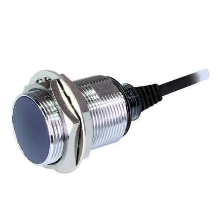 UP30RM-10PA-C, Inductive Proximity Sensor M30 Cylindrical Shielded, 10mm Sensing Distance (0-8mm Set), 12-24VDC PNP Output, Normally Open NO, Connector Type