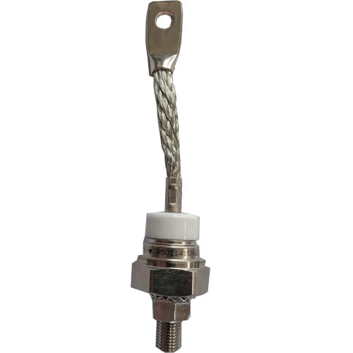 R5011415XXZT M8, Rotating Diode, M8 THD Stud, Cathode Stud, with 114mm Tail