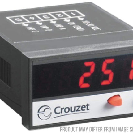 87622162, Totalizer/Counter with orange Backlit Display CTR24 10-264VAC/DC, Lithium Battery Powered 8 year battery Life