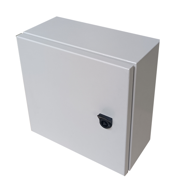RODN303015, Steel Enclosure, 300mmH x300mmW x 150mmD, IP66, RAL 7035 Gray 1.5mm Galvanised Steel