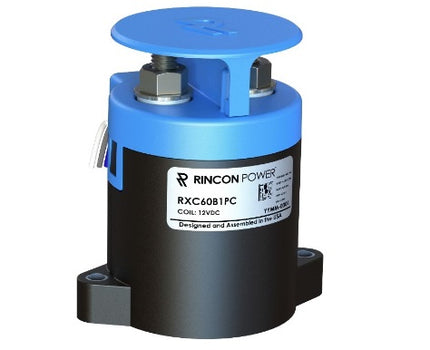 RXC60B9RC, Contactor SPST-NO, 600+ AMP, 12-800VDC, 48VDC Coil (Economised), SPST-NO+NC Auxiliary Contact, IP67, IP69K