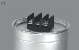 E62.P14-643S20, Heavy Duty Film Capacitor  95 x 149mm, 64uF 1680VDC/1000VAC 16mm Clamp Terminals with S2 Design