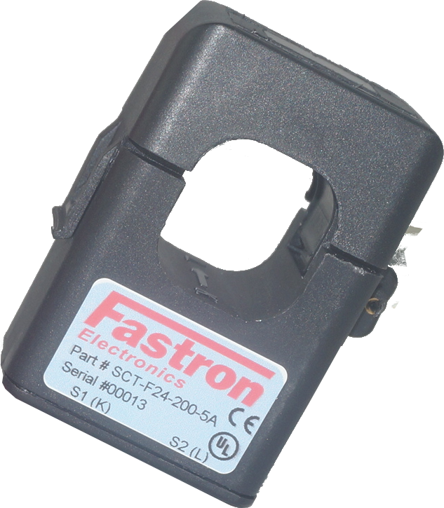 FAT100D420T, AC Current Transducer, 100Amp Measurement, 24mm Split Core, 4-20mA Average RMS Output, Accuracy = 1%, Terminal Types