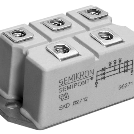 SKB 52/16, Single Phase Diode rectifier Bridge, 60Amp, 1600V