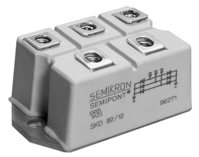 SKB 52/16, Single Phase Diode rectifier Bridge, 60Amp, 1600V