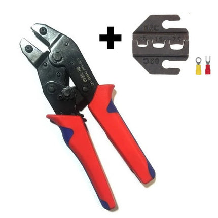 SN-02C Crimp Tool, For 0.25 - 2.5mm Lug Sizes 23-13AWG