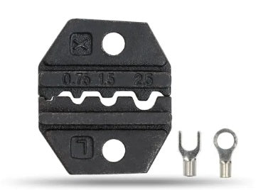 SN-0325, 0.75 - 2.5mm Lugs Interchangable Jaw 4mm