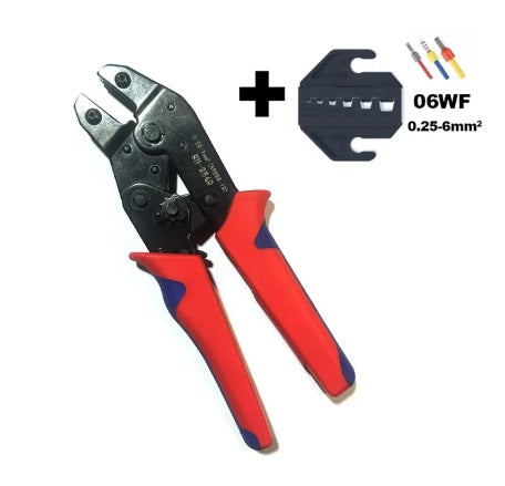 SN-06WF, Crimp Tool/Pliers with SN06WF Jaw, Dupont Crimper, Dupont Crimper 0.25-6mm Lug sizes