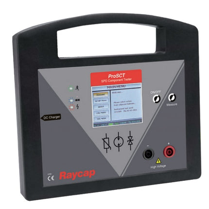 G29-00-159-ProSCT, Portable DC SPD Tester, 1500VDC,  0.1 - 1mA test current, Integrated battery with up to two years lifetime, TFT Touch screen. For DC Testing of MOV, GDT, TVS  with LOG Mode, Auto Detect, Date of Event
