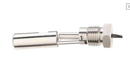 SSF212X100H, Liquid Level Sensor Switch (Single Float) SPST-NC/NO 300VAC/300VDC 500mA Output Male 1/2” (12.7mm) NPT