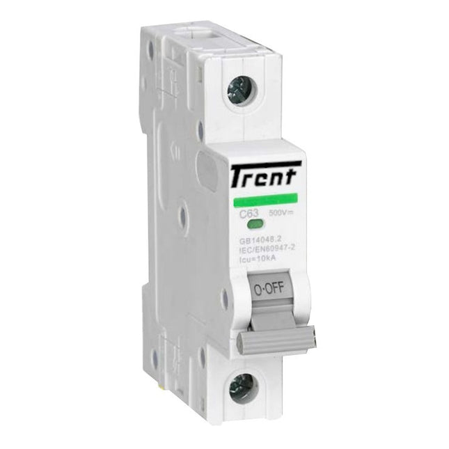 TGD-1PL C 32-10kA, 1 Pole Miniature Bidirectional DC Circuit Breaker C Curve 32 Amp, 10kA, 250VDC
