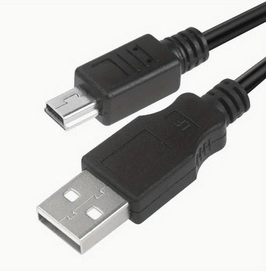 Fastron Cable USB 2.0 Male to Mini-B 5Pin Male, 2 Meter USB Comms Cable for Hanyoung ...