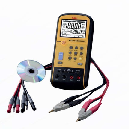 VA520B, LCR Meter with USB Interface, LCR, Phase Angle, Q factor, Free Software Included
