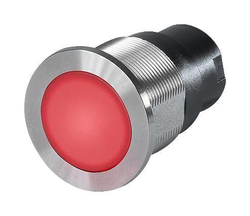 3-101-398 CPS, 19mm Capacitive Touch Sensor as Momentary Switch Metal/Ceramic Full button Illumination , SPST 100mA @ 42VAC/60VDC , 5-28VDC Illumination-Disconnect Switch-Schurter-Fastron Electronics Store