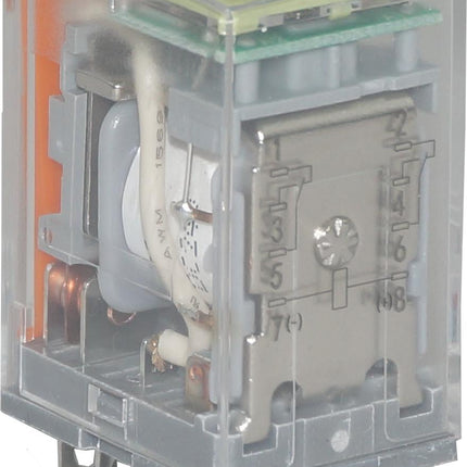 F13F-2PL 12A 24VDC Relay, 2 x 12 Amp Form C, 250VAC/30VDC Load, 240VAC Coil-Relay-Fastron Electronics-Fastron Electronics Store